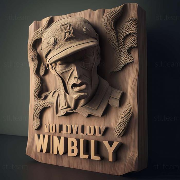 3D model Call of Duty WWII game (STL)